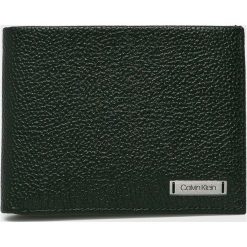 Calvin Klein - Portfel skórzany. Szare portfele męskie Calvin Klein, z materiału. Za 269.90 zł.