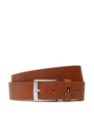 Tommy Hilfiger Pasek Męski Adan 3.5 AM0AM09405 Brązowy. Brązowe paski męskie Tommy Hilfiger, bez wzorów, ze skóry. Za 229.99 zł.