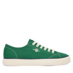Tenisówki Gant. Zielone trampki męskie Gant, bez wzorów, bez zapięcia. Za 229.99 zł.