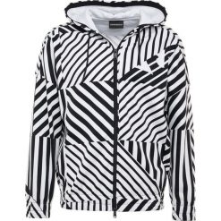 Emporio Armani ZIPPED HOODIE ALLOVER Kardigan nero. Kardigany męskie marki Emporio Armani. W wyprzedaży za 530.55 zł.