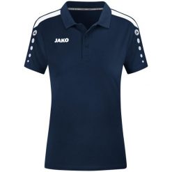 Polo Jako Power. Niebieskie koszulki polo męskie Jako, bez wzorów, sportowe, bez kołnierzyka, bez ramiączek. Za 241.00 zł.