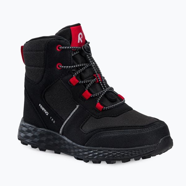 Buty Reima Ehtii. Czarne buty trekkingowe męskie Reima, bez wzorów, sportowe, bez obcasa, bez zapięcia. Za 329.99 zł.
