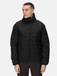 Regatta Kurtka przejściowa Helfa RMN154 Czarny Regular Fit. Czarne kurtki outdoor męskie Regatta, m, bez wzorów, z syntetyku, bez kaptura, outdoorowe. Za 139.99 zł.