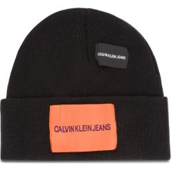 Czapka CALVIN KLEIN JEANS - J Patches Beanie W K40K400755 016. Czarne czapki męskie Calvin Klein Jeans, z jeansu. Za 179.00 zł.