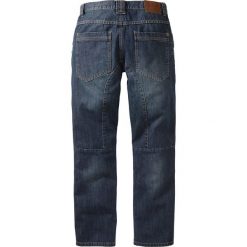 Dżinsy Regular Fit Straight bonprix ciemnoniebieski "used". Jeansy męskie marki bonprix. Za 109.99 zł.