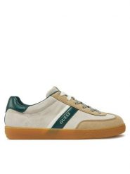 Guess Sneakersy FMPNII SUE12 Biały. Brązowe buty sportowe na co dzień męskie Guess, m, z aplikacjami, ze skóry, bez ramiączek, bez kaptura. Za 299.99 zł.