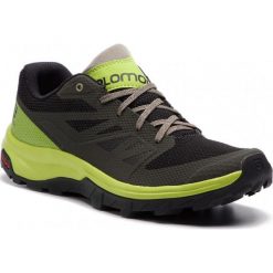 Salomon Buty męskie Outline Beluga/Lime Green/Vintage Kaki r. 41 1/3. Buty trekkingowe męskie Salomon. Za 299.00 zł.