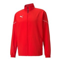 Męska Kurtka Boczna TeamRISE. Czerwone kurtki męskie Puma, m, bez wzorów, sportowe, bez ramiączek, bez kaptura. Za 237.99 zł.
