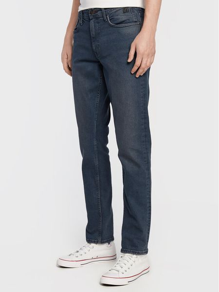 Blend Jeansy Twister 20710811 Granatowy Slim Fit. Niebieskie jeansy męskie Blend, bez wzorów, z bawełny. Za 129.99 zł.