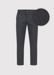 PAKO LORENTE – Grafitowe spodnie męskie chino. Szare eleganckie spodnie męskie Pako Lorente, bez wzorów, z bawełny, casualowe. Za 359.99 zł.