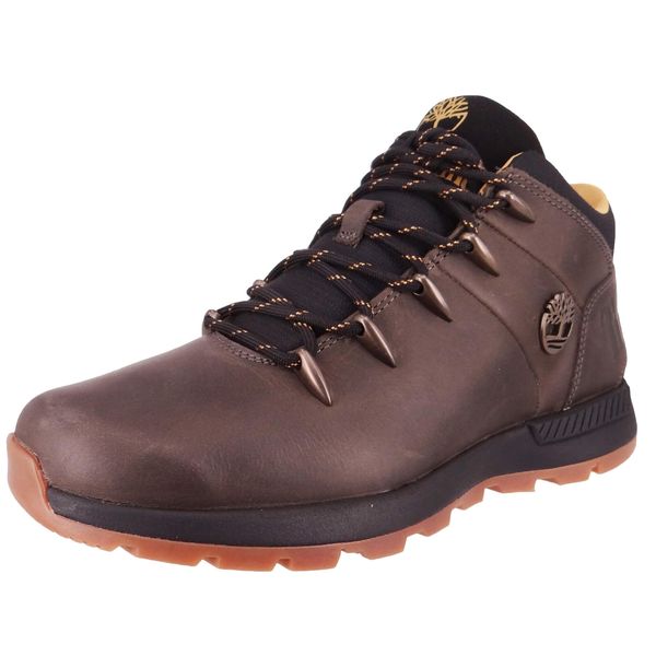 Tenisówki Timberland Model Sprint Trekker Mid Lace Sneaker Kolor Brązowy. Brązowe trampki męskie Timberland, bez wzorów, z gumy, bez zapięcia. Za 726.00 zł.