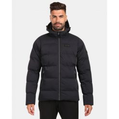 Męska kurtka ocieplana Kilpi TASHA-M. Czarne kurtki męskie Kilpi, m, bez wzorów, sportowe, bez ramiączek, bez kaptura. Za 565.99 zł.