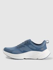 4F Buty do biegania Freemove Mesh męskie - granatowe 43. Niebieskie buty do biegania męskie 4f, bez wzorów, z meshu, bez zapięcia, do biegania. Za 329.99 zł.