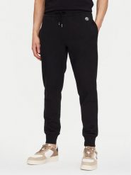 Timberland Spodnie dresowe TB0A5V5Q Czarny Regular Fit. Czarne spodnie dresowe męskie Timberland, bez wzorów, z bawełny. Za 259.99 zł.