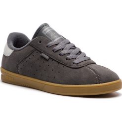 Sneakersy ETNIES - The Scam 4101000462 Grey/Gum 367. Szare buty sportowe na co dzień męskie Etnies, z materiału, eleganckie. W wyprzedaży za 219.00 zł.