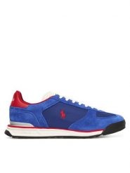 Polo Ralph Lauren Sneakersy 809P01641001 Niebieski. Niebieskie buty sportowe na co dzień męskie Polo Ralph Lauren, m, bez wzorów, ze skóry, bez ramiączek, bez kaptura. Za 659.99 zł.