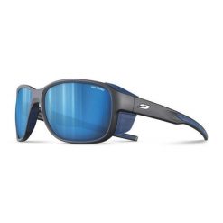 Okulary polaryzacyjne JULBO MONTEBIANCO 2 - niebieski Spectron Polarized kat.3. Białe okulary przeciwsłoneczne męskie JULBO, bez wzorów, sportowe. W wyprzedaży za 373.15 zł.