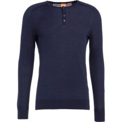 BOSS CASUAL KRONASTLE Sweter dark blue. Kardigany męskie marki BOSS CASUAL. W wyprzedaży za 399.20 zł.