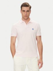 Tommy Hilfiger Polo MW0MW33167 Różowy Regular Fit. Czerwone koszulki polo męskie Tommy Hilfiger, m, bez wzorów, z bawełny, bez kołnierzyka, bez ramiączek. Za 439.99 zł.