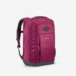 Plecak turystyczny Quechua NH Escape 500 23 litry. Fioletowe plecaki męskie QUECHUA, bez wzorów. W wyprzedaży za 119.99 zł.