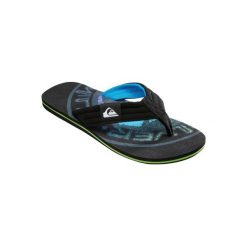 Japonki MOLOKAI LAYBACK męskie. Czarne klapki i japonki męskie Quiksilver. W wyprzedaży za 69.99 zł.