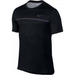 Nike Męska Koszulka Challenger Crew Black Gridiron Black M. T-shirty sportowe męskie marki Nike. W wyprzedaży za 175.00 zł.