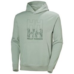Bluza Helly Hansen Core Graphic. Szare bluzy nierozpinane męskie Helly Hansen, m, bez wzorów, bez ramiączek, bez kaptura. Za 361.70 zł.