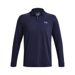 Koszulka polo z długim rękawem Under Armour Performance 3.0. Niebieskie koszulki męskie z długim rękawem Under Armour, m, bez wzorów, sportowe, bez kołnierzyka, bez ramiączek. Za 312.50 zł.