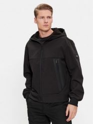 Calvin Klein Kurtka przejściowa K10K111026 Czarny Regular Fit. Czarne kurtki męskie Calvin Klein, l, bez wzorów, z syntetyku, bez ramiączek, bez kaptura. Za 709.99 zł.