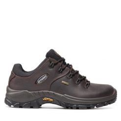 Trekkingi Grisport. Brązowe buty trekkingowe męskie Grisport, bez wzorów, bez zapięcia, trekkingowe. Za 349.99 zł.