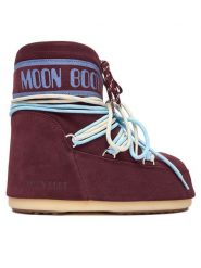 Moon Boot Śniegowce 80D1409670 Bordowy. Czerwone buty zimowe męskie Moon Boot, bez wzorów, ze skóry, bez obcasa, bez zapięcia. Za 1,269.00 zł.
