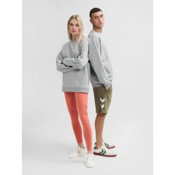 Luźna bluza z okrągłym dekoltem Hummel Bee. Szare bluzy nierozpinane męskie HUMMEL, bez wzorów, sportowe, bez ramiączek, bez kaptura. W wyprzedaży za 132.00 zł.