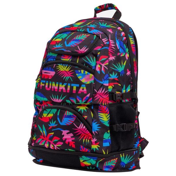 Plecak sportowy FUNKITA Elite Squad Lost Leaf. Czarne plecaki męskie FUNKITA, bez wzorów. Za 249.00 zł.