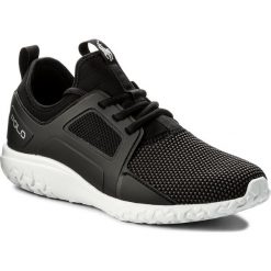 Sneakersy POLO RALPH LAUREN - Train150 809669841003 Black. Czarne buty sportowe na co dzień męskie Polo Ralph Lauren, z materiału, eleganckie. W wyprzedaży za 319.00 zł.