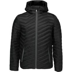 Męska skórzana kurtka Jenor Black - Elegancka i Trwała. Czarne kurtki męskie LOOP, na zimę, m, bez wzorów, ze skóry, eleganckie, bez ramiączek, bez kaptura. Za 190.19 zł.