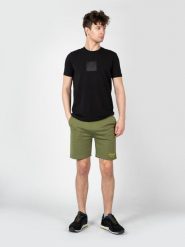 Iceberg T-Shirt "C-Neck" | F020639A | Mężczyzna | Czarny. Czarne t-shirty męskie Iceberg, m, bez wzorów, z bawełny, bez kołnierzyka, bez ramiączek. W wyprzedaży za 349.00 zł.