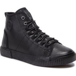 Trampki BIG STAR - EE174113 Black. Czarne trampki męskie Big Star, bez wzorów, z gumy, eleganckie, bez zapięcia. Za 159.00 zł.
