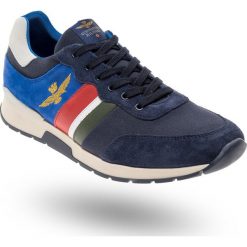 SNEAKERSY Aeronautica Militare. Białe buty sportowe na co dzień męskie Aeronautica Militare, m, bez wzorów, z materiału, bez ramiączek, bez kaptura. Za 729.00 zł.
