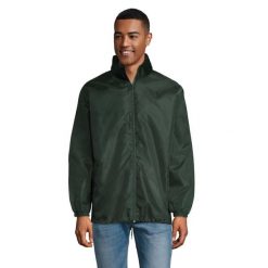 Kurtka Wiatrówka Unisex Dla Dorosłych. Czerwone kurtki męskie SOL'S, s, bez wzorów, sportowe, bez ramiączek, bez kaptura. Za 72.99 zł.