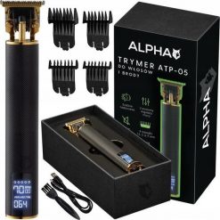 Trymer Alpha MASZYNKA TRYMER DO STRZYŻENIA GOLENIA WŁOSÓW BRODY ALPHA. Golarki męskie Alpha. Za 119.90 zł.