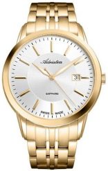 Zegarek męski Adriatica A8306.1113Q złoty. Żółte zegarki męskie Adriatica, złote. Za 940.00 zł.