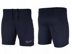 Spodenki męskie Nike NK Df Academy granatowe 23 granatowe DR1360 451 M. Szorty sportowe męskie Nike, bez wzorów, sportowe. Za 103.05 zł.