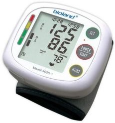 Ciśnieniomierz Hi-Tech Medical Bioland Digital Blood Pressure Monitors Wrist Automatic Oscillometric Battery Unisex. Ciśnieniomierze Hi-Tech Medical. Za 90.22 zł.