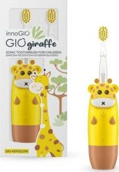Szczoteczka InnoGio GIOGIRAFFE YELLOW Yellow. Żółte szczoteczki elektryczne Innogio. Za 107.99 zł.
