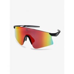 Okulary przeciwsłoneczne Rudy Project Astral X - black matte/multilaser red. Czarne okulary przeciwsłoneczne męskie Rudy Project, bez wzorów, sportowe. Za 524.99 zł.