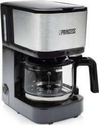 Ekspres przelewowy Princess Princess Ekspres do kawy Comact 8, 600 W, 0,75 L, czarno-srebrny. Czarne ekspresy przelewowe Princess. Za 148.99 zł.