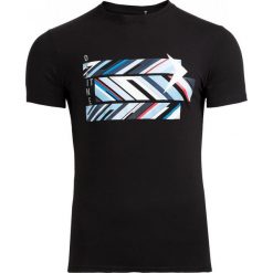 T-shirt męski TSM612 - czarny - Outhorn. T-shirty męskie marki Outhorn. W wyprzedaży za 29.99 zł.