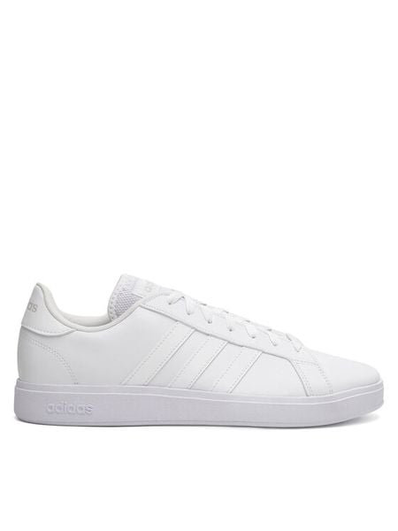 Adidas Sneakersy GRAND COURT BASE 2.0 JH9363 Biały. Białe buty sportowe na co dzień męskie ADIDAS, m, bez wzorów, ze skóry, bez ramiączek, bez kaptura. Za 249.99 zł.