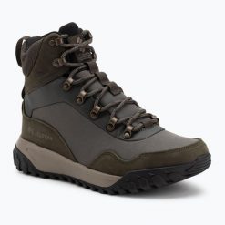 Buty trekkingowe męskie Columbia Burnsider Omni-Heat Infinity. Zielone buty trekkingowe męskie Columbia, na zimę, bez wzorów, bez zapięcia, omni-heat (columbia). Za 469.99 zł.