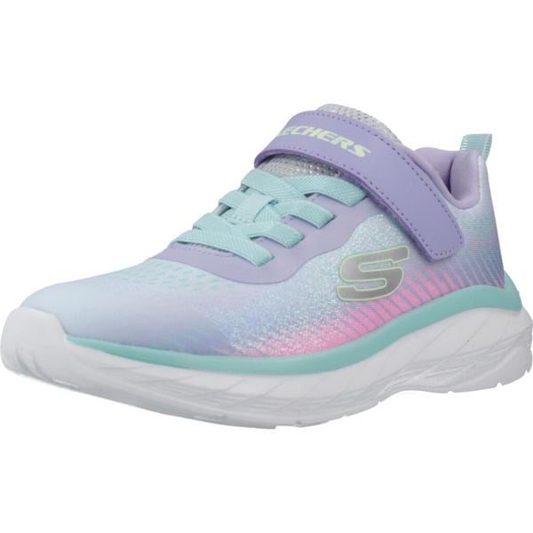 Buty SKECHERS BOUNDLESS COLOR BLITZ Niebieski. Niebieskie buty trekkingowe męskie Skechers, bez wzorów, z syntetyku, bez zapięcia, trekkingowe, skechers sport. Za 197.99 zł.